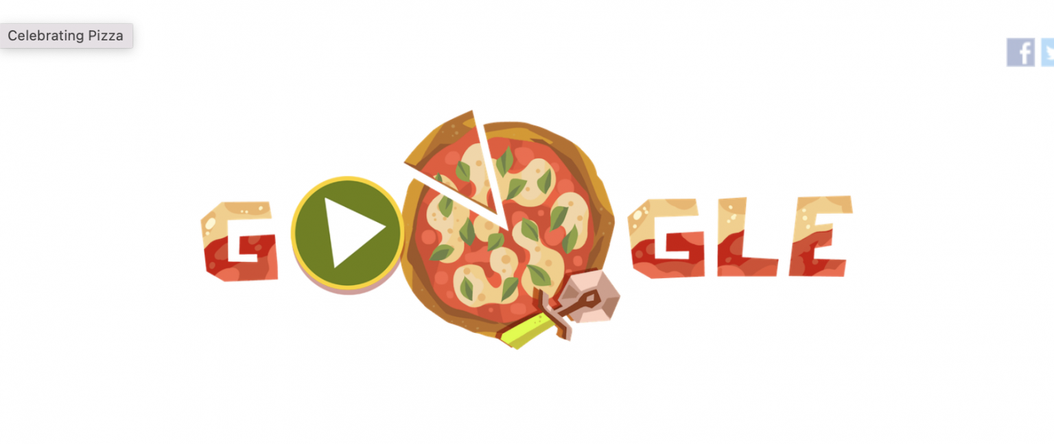 Google Doodle Pizza Game